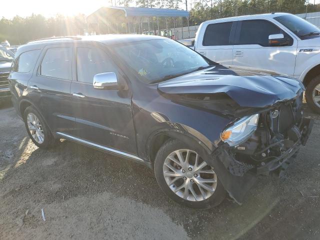 1C4RDHEG0EC590996 - 2014 DODGE DURANGO CITADEL BLUE photo 4