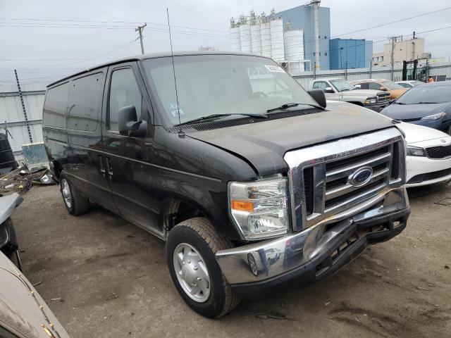 1FMNE11W18DA99606 - 2008 FORD ECONOLINE E150 WAGON BLACK photo 4