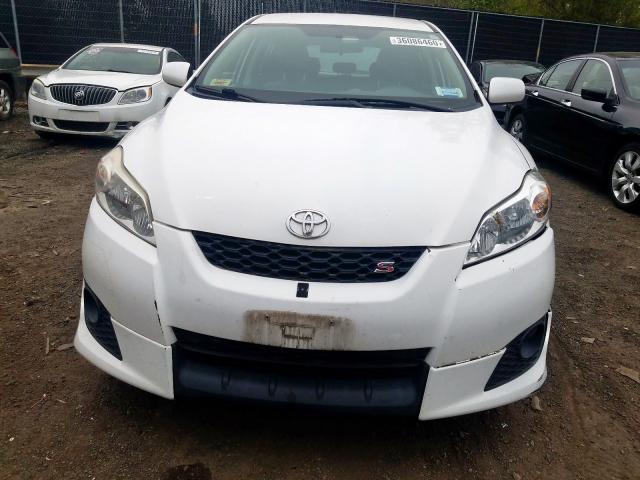 2T1KE40E69C003534 - 2009 TOYOTA COROLLA MATRIX S  photo 9