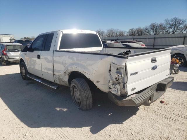 1FTEX1CM2DFB44139 - 2013 FORD F150 SUPER CAB WHITE photo 2