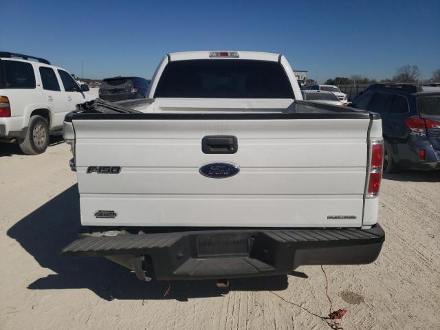 1FTEX1CM2DFB44139 - 2013 FORD F150 SUPER CAB WHITE photo 6