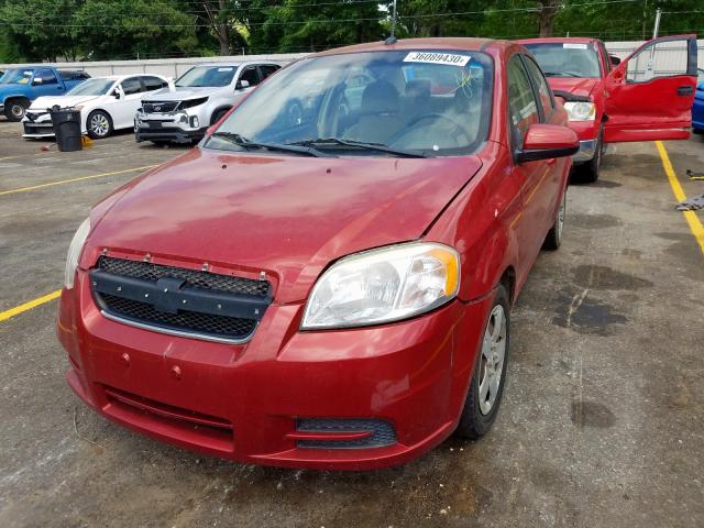 KL1TD5DE0AB088808 - 2010 CHEVROLET AVEO LS  ფოტო 2