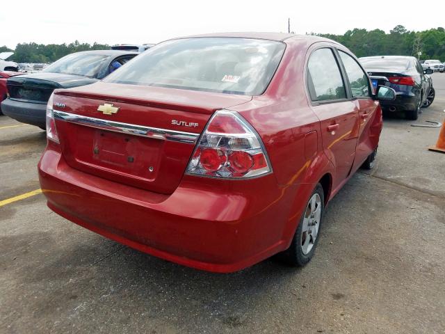KL1TD5DE0AB088808 - 2010 CHEVROLET AVEO LS  ფოტო 4