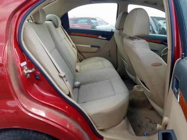 KL1TD5DE0AB088808 - 2010 CHEVROLET AVEO LS  ფოტო 6