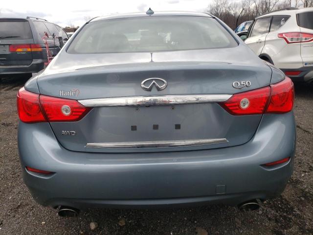 JN1EV7AR7HM838045 - 2017 INFINITI Q50 PREMIUM GRAY photo 6