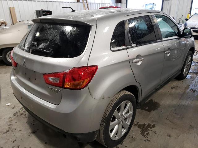 4A4AP3AUXEE024943 - 2014 MITSUBISHI OUTLANDER ES GRAY photo 3