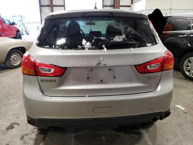 4A4AP3AUXEE024943 - 2014 MITSUBISHI OUTLANDER ES GRAY photo 6