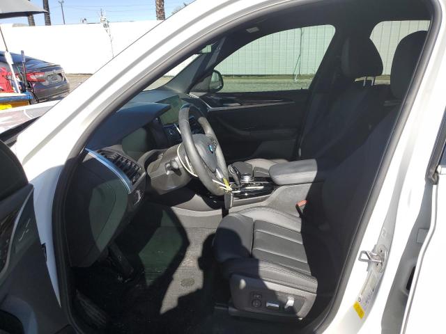 5UXTY3C04M9G24275 - 2021 BMW X3 SDRIVE30I WHITE photo 7
