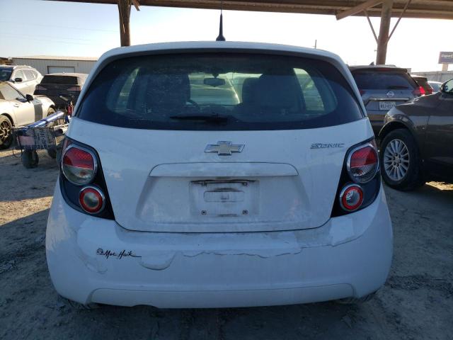 1G1JA6SHXE4139892 - 2014 CHEVROLET SONIC LS 白色 照片 6