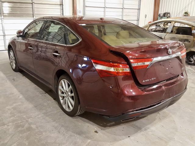 4T1BK1EB8DU072707 - 2013 TOYOTA AVALON BASE  photo 3