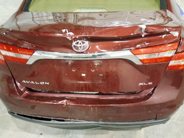 4T1BK1EB8DU072707 - 2013 TOYOTA AVALON BASE  photo 9