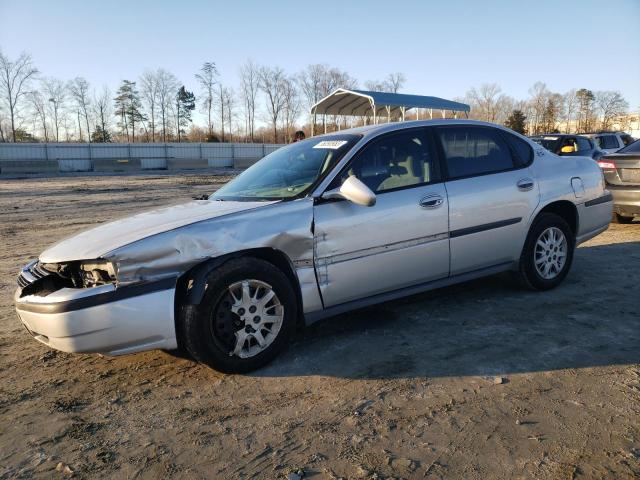 2G1WF52E049140374 - 2004 CHEVROLET IMPALA SILVER photo 1