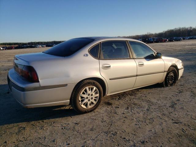 2G1WF52E049140374 - 2004 CHEVROLET IMPALA SILVER photo 3