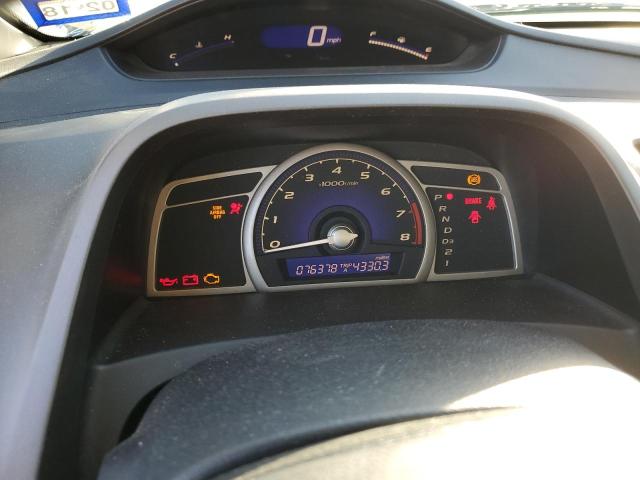 19XFA1F69BE031279 - 2011 HONDA CIVIC LX-S Сұр фото 9