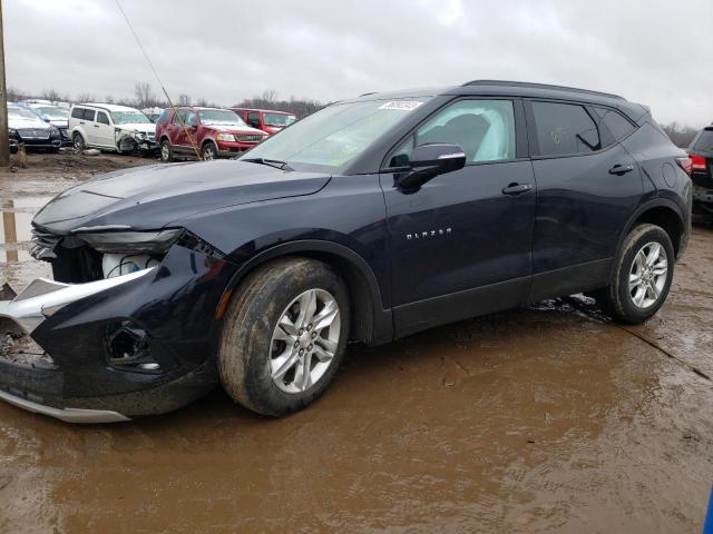 3GNKBBRA8LS616236 - 2020 CHEVROLET BLAZER 1LT BLUE photo 1