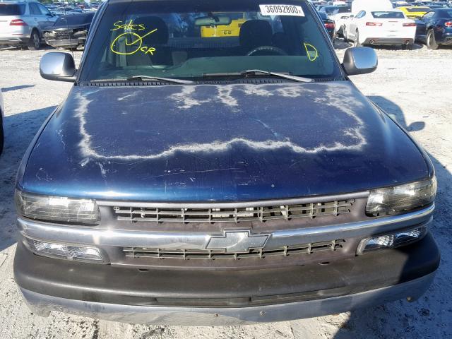 1GCEC14V3YZ178792 - 2000 CHEVROLET SILVERADO C1500  photo 9