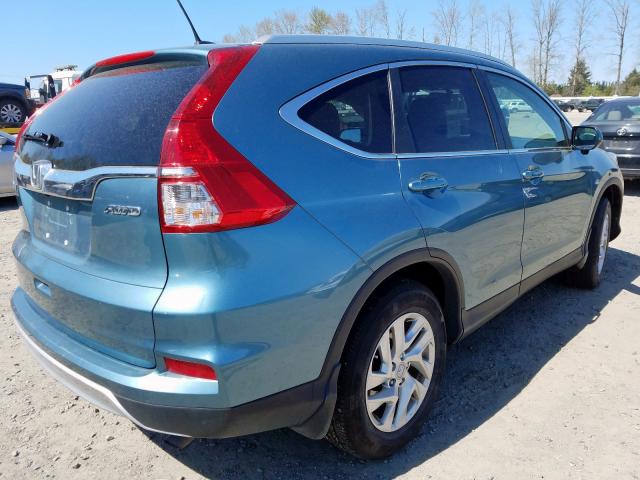 5J6RM4H72FL001379 - 2015 HONDA CR-V EXL  photo 4