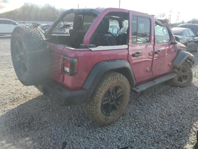 1C4HJXDN7NW106397 - 2022 JEEP WRANGLER U SPORT Рожевий фото 3