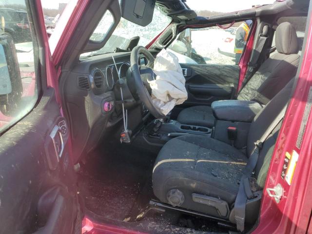 1C4HJXDN7NW106397 - 2022 JEEP WRANGLER U SPORT Рожевий фото 7