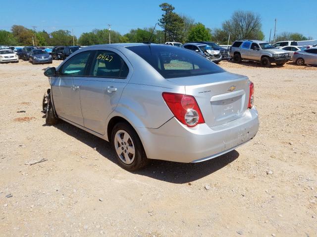 1G1JA5SH3E4182612 - 2014 CHEVROLET SONIC LS  photo 3