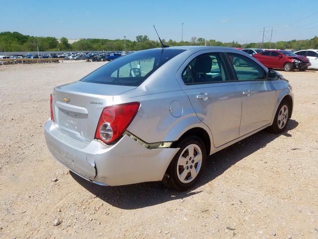 1G1JA5SH3E4182612 - 2014 CHEVROLET SONIC LS  photo 4