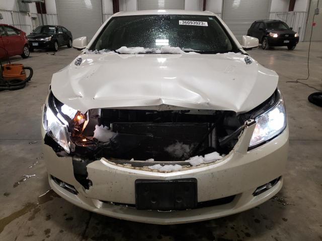 1G4GE5GV7AF181235 - 2010 BUICK LACROSSE CXS WHITE photo 5