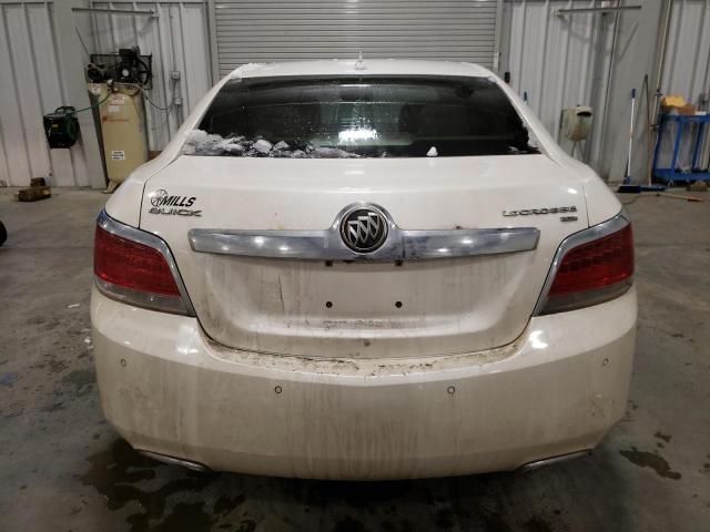 1G4GE5GV7AF181235 - 2010 BUICK LACROSSE CXS WHITE photo 6