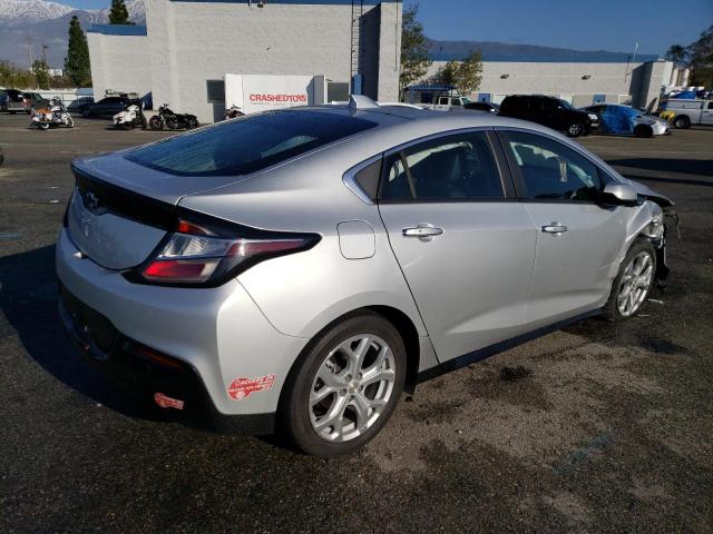 1G1RD6S52JU143266 - 2018 CHEVROLET VOLT PREMIER SILVER photo 3