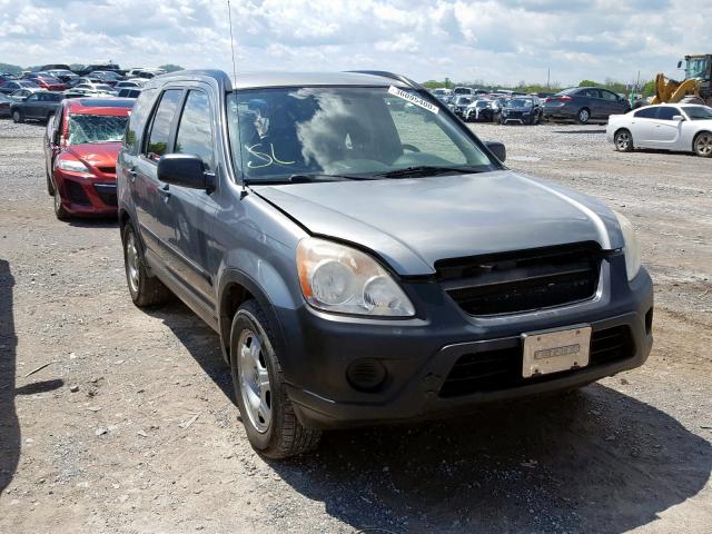 JHLRD68565C003279 - 2005 HONDA CR-V LX  photo 1