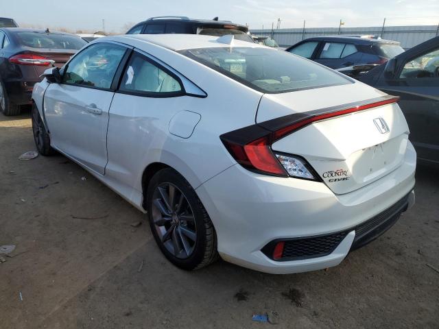 2HGFC3B36KH354910 - 2019 HONDA CIVIC EX Белый фото 2