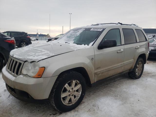 1J8HR48M58C506174 - 2008 JEEP GRAND CHER LAREDO SILVER photo 1