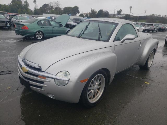 1GCES14H65B120967 - 2005 CHEVROLET SSR SILVER photo 1