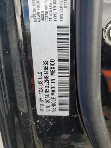 3C6UR5DL2NG146533 - 2022 RAM 2500 BIG HORN/LONE STAR BLACK photo 12