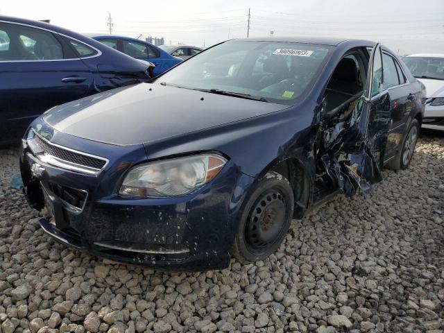 1G1ZC5EB1AF265412 - 2010 CHEVROLET MALIBU 1LT BLUE photo 1