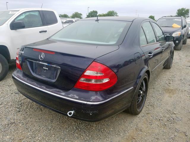 WDBUF56J16A850878 - 2006 MERCEDES-BENZ E 350  photo 4