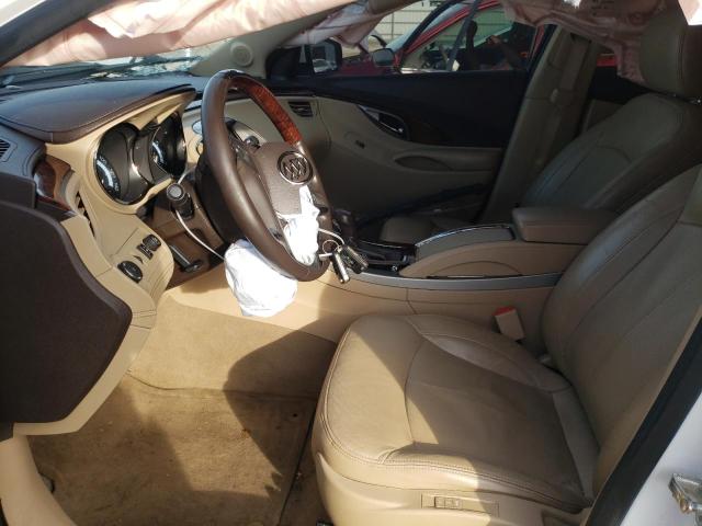 1G4GE5GD9BF168799 - 2011 BUICK LACROSSE CXS WHITE photo 7
