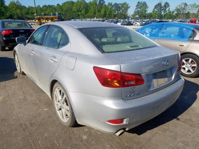 JTHBE262865008422 - 2006 LEXUS IS 350  photo 3