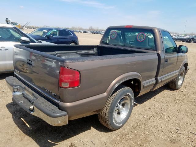 1GCCS14W1YK230822 - 2000 CHEVROLET S TRUCK S10  photo 4