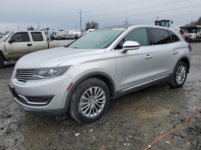 2LMTJ8KR9GBL52913 - 2016 LINCOLN MKX SELECT SILVER photo 1