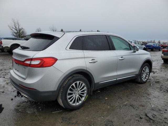 2LMTJ8KR9GBL52913 - 2016 LINCOLN MKX SELECT SILVER photo 3