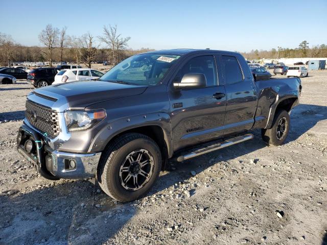 5TFRY5F19LX258123 - 2020 TOYOTA TUNDRA DOUBLE CAB SR/SR5 GRAY photo 1