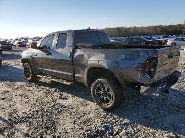 5TFRY5F19LX258123 - 2020 TOYOTA TUNDRA DOUBLE CAB SR/SR5 GRAY photo 2