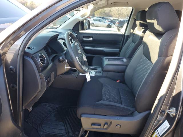 5TFRY5F19LX258123 - 2020 TOYOTA TUNDRA DOUBLE CAB SR/SR5 GRAY photo 7