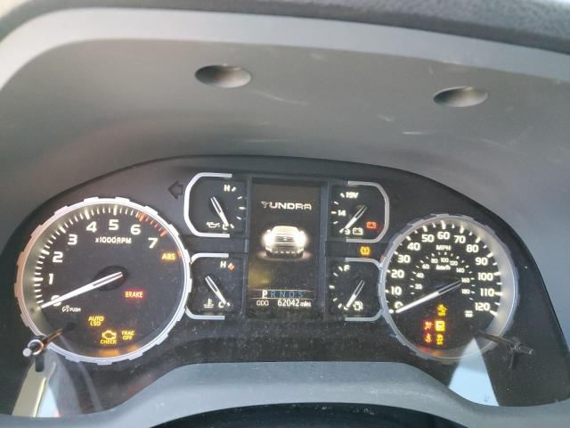 5TFRY5F19LX258123 - 2020 TOYOTA TUNDRA DOUBLE CAB SR/SR5 GRAY photo 9