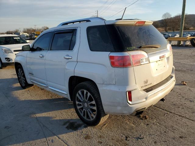 2GKFLRE37G6227605 - 2016 GMC TERRAIN DENALI WHITE photo 2