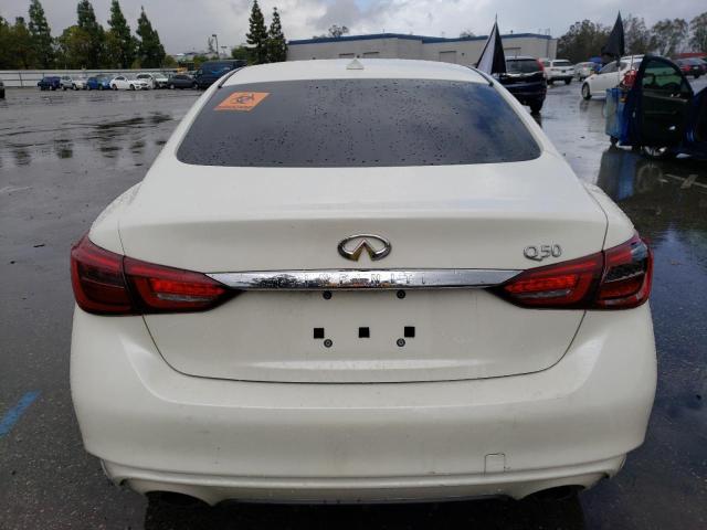 JN1EV7AP2KM517245 - 2019 INFINITI Q50 LUXE WHITE photo 6