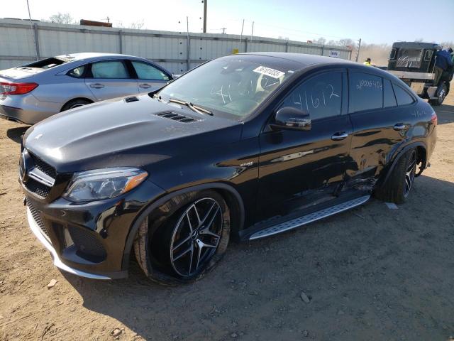 4JGED6EB5JA123372 - 2018 MERCEDES-BENZ GLE COUPE 43 AMG BLACK photo 1