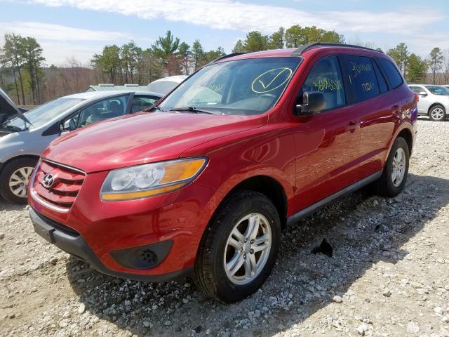 5NMSG3AB1AH336778 - 2010 HYUNDAI SANTA FE GLS  photo 2