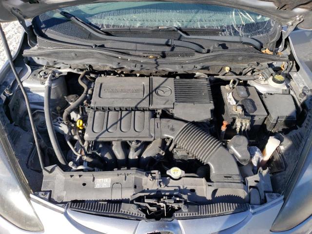 JM1DE1KYXE0187105 - 2014 MAZDA MAZDA2 SPORT 银色 照片 11