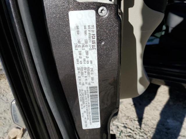 2C4RC1BG6GR206003 - 2016 CHRYSLER TOWN & COU TOURING 灰色 照片 13